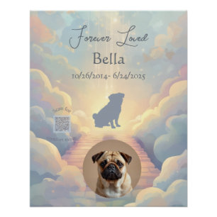 Póster Presente Personalizado de Conforto para Cachorro  