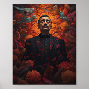 Poster Presente religioso México Jesus Malverde