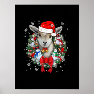 Poster Presente X-mas para decoração do Enfeites de natal