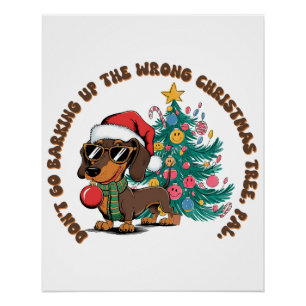 Póster Presente Xmas Não Vá Barrar