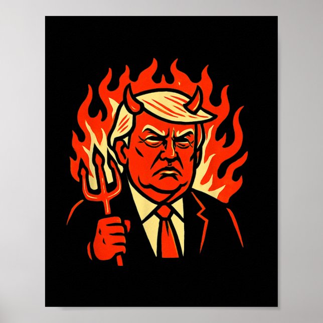 Poster Presentes Anticristo Trump  (Frente)