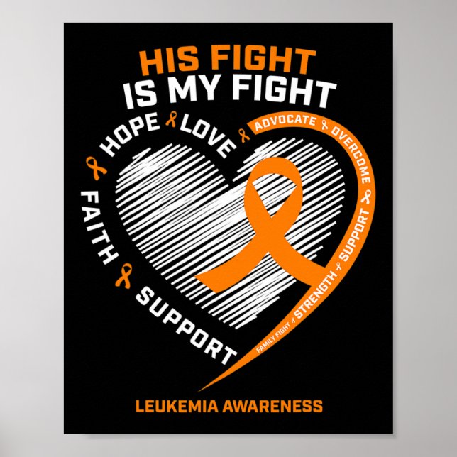 Poster Presentes Combatendo Leucemia Sensibilização para  (Frente)
