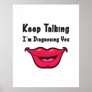 Poster Presentes da patologia da língua do discurso de