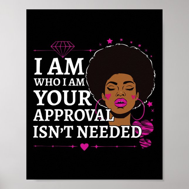 Poster Presentes da Rainha Negra Afro Natural Cacheado Af (Frente)