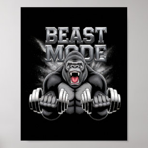 Poster Presentes de Academia para Homens Mulheres Fitness
