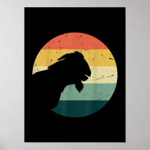 Poster Presentes De Amante de os animais De Caprinos De F