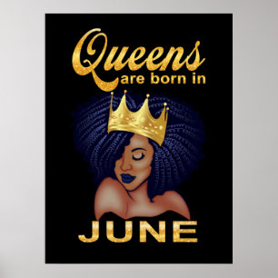 Poster Presentes de aniversário As Rainhas Estão Nasce