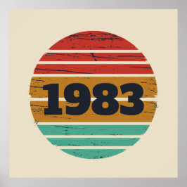 Poster Presentes de aniversário personalizados