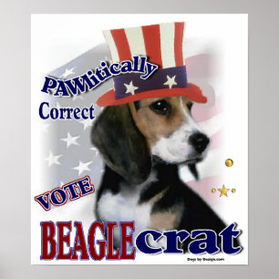Póster Presentes de Beagle