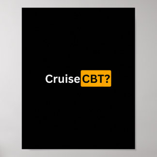 Poster Presentes de boa viagem para cruzeiro Cbt - Y Crui