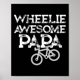 Poster Presentes de Ciclismo de Montanha Para o Vô Papai 