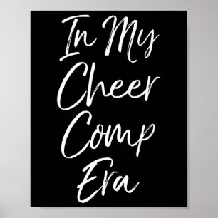 Poster Presentes de Equipe de Cheerleader Combinando Fofo