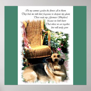 Póster Presentes de German shepherd