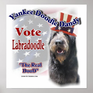 Póster Presentes de Labradoodle