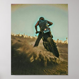 Poster presentes de motocicleta para pai