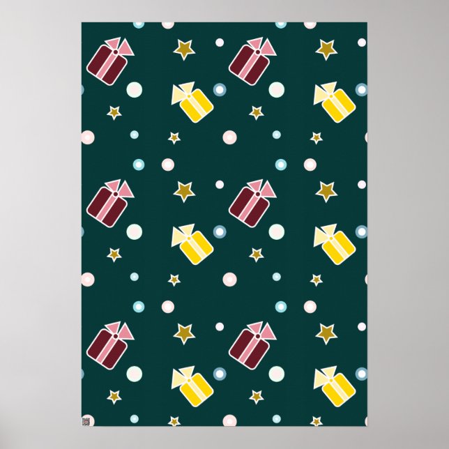 Póster Presentes de Natal (Frente)