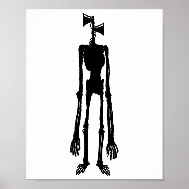 Poster Presentes de Natal de Sirene Assustadora para Cria (Frente)