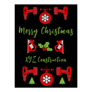 Póster Presentes de Natal para Melhoramento Doméstico