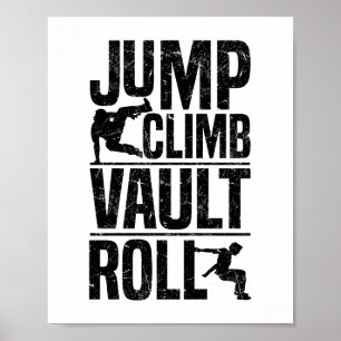 Poster Presentes de Parkour