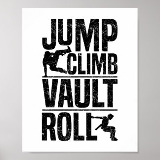 Poster Presentes de Parkour