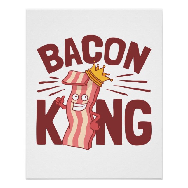 Póster Presentes de Sobrecarga de Carne do Bacon King par (Frente)