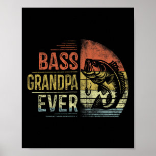 Poster Presentes do Vô Byss Avô Sempre Pescando Presentes
