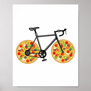 Poster Presentes engraçados de bicicleta de montanha para