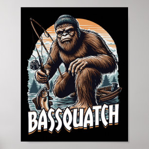 Poster Presentes engraçados de Bigfoots para homens que a