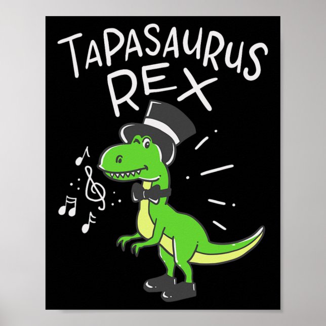 Poster Presentes engraçados de dança de sapateado para da (Frente)