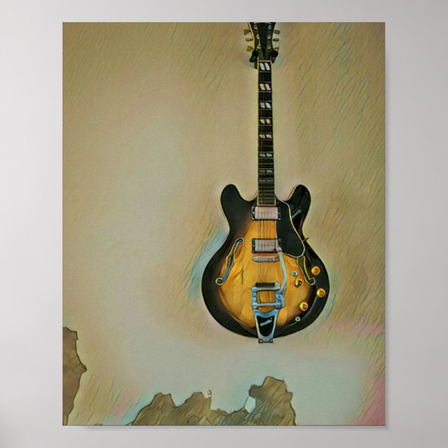 Poster Presentes guitarristas (Frente)