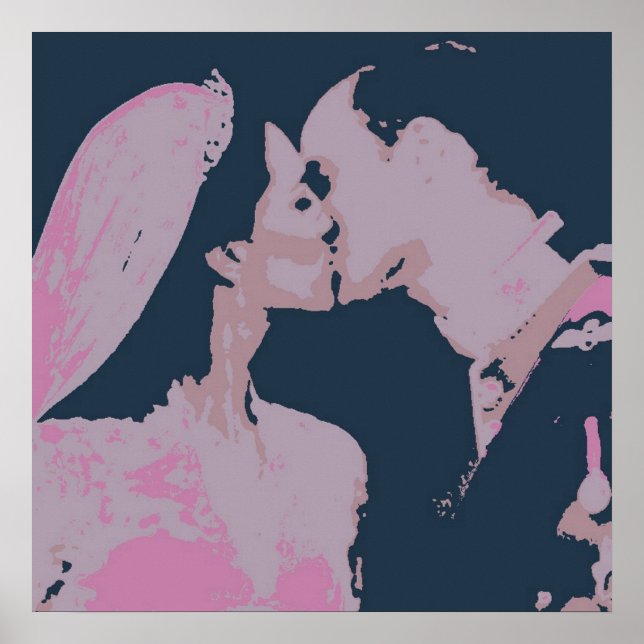 Póster Presentes/Kate & William de Casamento Real (Frente)