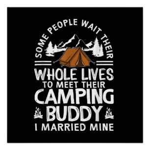 Póster Presentes Legais de Companheiros de Acampamento pa