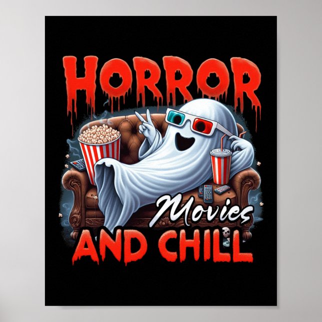 Poster Presentes para Amantes de Filmes de Fantasmas Assu (Frente)