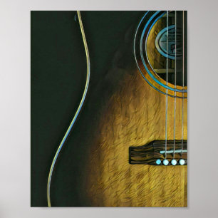 Poster Presentes para amantes de violão