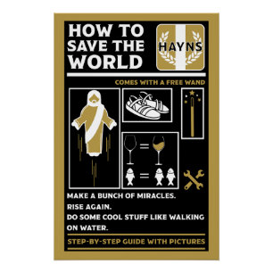 Póster Presentes Para Ateus