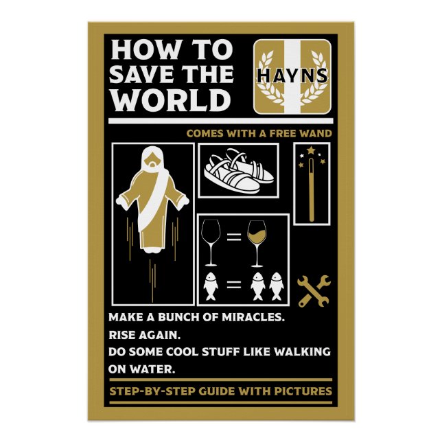 Póster Presentes Para Ateus (Frente)