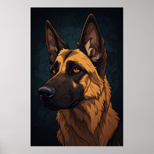 Poster 🐕 Presentes para Donos de Pastor Alemão 🐕