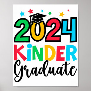 Poster Presentes para graduação do Kindergarten 2024 do F