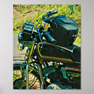 Poster Presentes para motociclistas