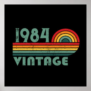 Poster Presentes personalizados de aniversário de 40 anos