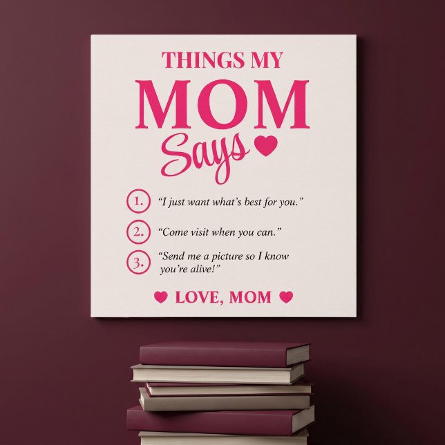 Poster Presentes Personalizados para Mãe com Frases que E (Criador carregado)