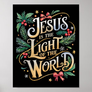 Poster Presépio Natalino Cristão Presentes Jesus É