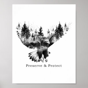 Poster Preservar & Proteger Cl de Proteção Ambiental