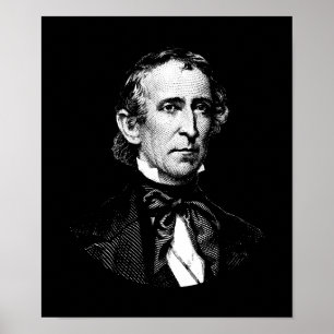 Póster President John Tyler Graphic