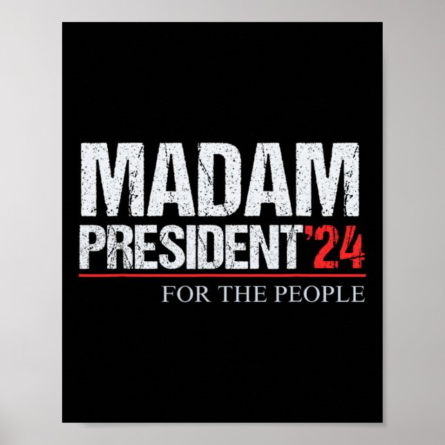 Poster Presidente 2024 Pro Choice Feminista (Frente)