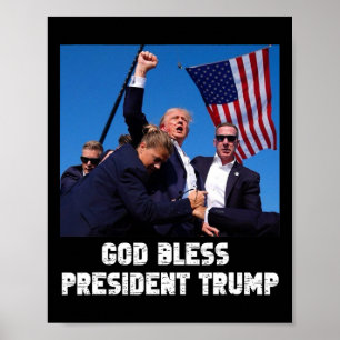 Poster Presidente Abençoado Trump1