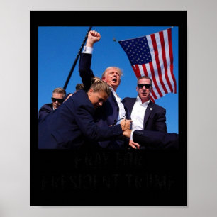 Poster Presidente Abençoado Trump2