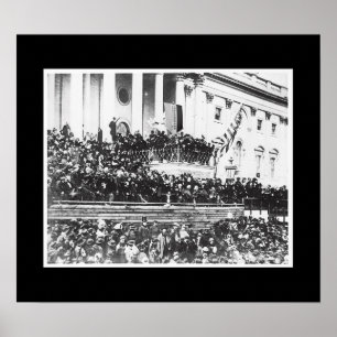 Poster Presidente Abraham Lincoln ò inaugural
