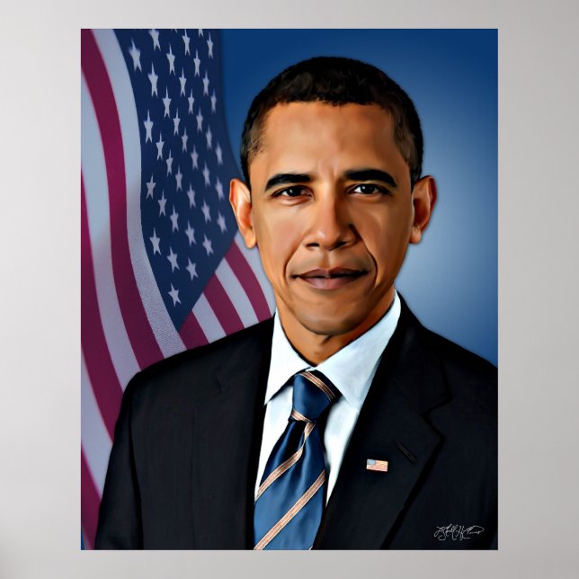 Póster Presidente Barack Obama (Frente)