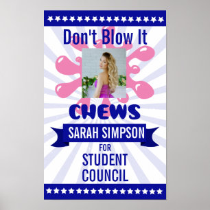 Poster presidente da classe poster, conselho estudantil